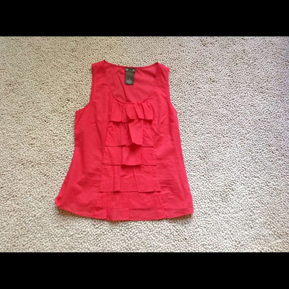 Anthropologie Fei Ruffle Top